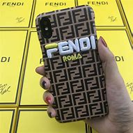 Image result for Fendi iPhone Case Peekaboo Calf Leather Mimosa