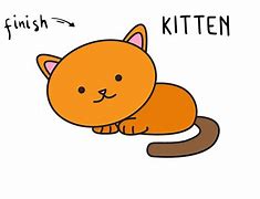 Image result for Cute Cat Drawings for Kids