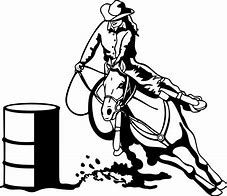 Image result for Horse Barrel Racing Silhouette Clip Art
