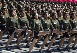 Image result for North Korea Kids Military Parade