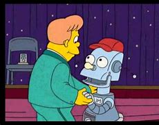 Image result for Dancing Robot Simpsons