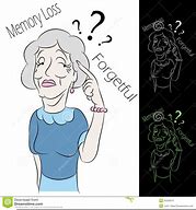 Image result for Human Figure Getting Memory Loss Clip Art