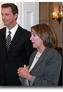 Image result for Governe Newsom with Nancy Pelosi