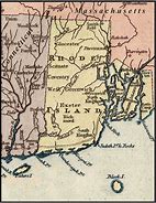 Image result for Rhode Island Colony Map 1776