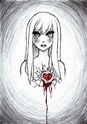 Image result for Broken Heart Girl Drawing