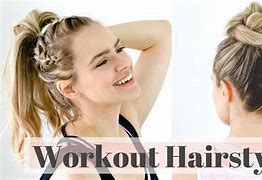 Image result for Long Hair Lady and Man Workout