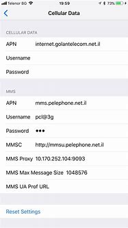 Image result for APN Settings iPhone