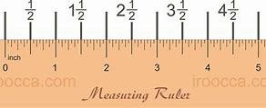 Image result for Ruler Measurements 1 2 Inch