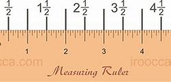 Image result for Show Me 5 8 Inch On a Ruler