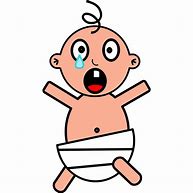 Image result for Cartoon Baby Crying Clip Art