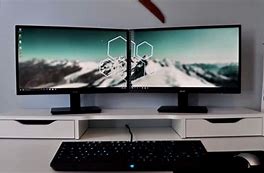 Image result for Dual Monitors Different Sizes