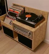 Image result for Record Player Cabinet DIY