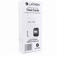 Image result for 7000E Time Cards