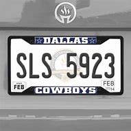Image result for Cowboys License Plate Frame