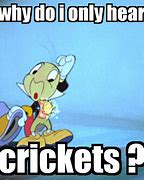 Image result for Waiting Crickets Meme