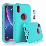 Image result for Coral Plaid iPhone XR Case
