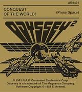 Image result for Magnavox Odyssey 2 Conquest of the World
