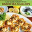 Image result for Baked Sea Scallops
