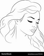 Image result for Women Portrait Outline