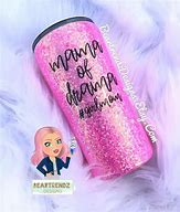 Image result for What Designs Look Good On Pink Glitter Tumbler