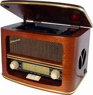 Image result for Vintage Look Radio CD Player