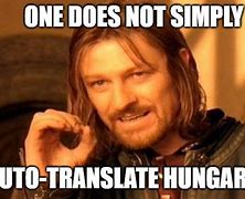 Image result for Hungarian Language Meme