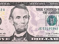 Image result for 5 Dollar Bill JPEG