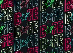 Image result for Glowing BAPE Star Logo