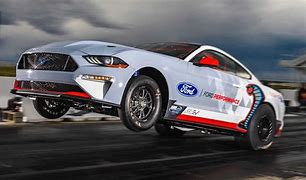 Image result for Mustang EV Drag Car