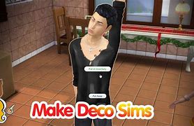 Image result for Sims 4 Deco Singing Sim