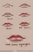 Image result for Drawing Anime Lips Step by Step