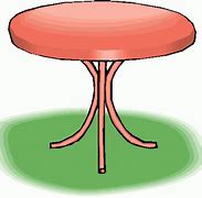 Image result for Small Table Clip Art