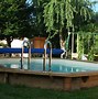 Image result for Piscine Semi-Enterree Bois