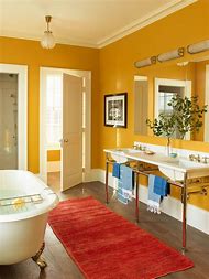 Image result for yellow painting bath