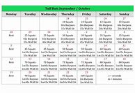 Image result for Workout Routine Monday Friday