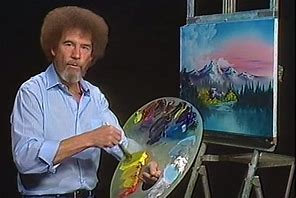 Image result for Bob Ross Is Tasty