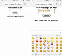 Image result for iPhone Emoji Android Translation