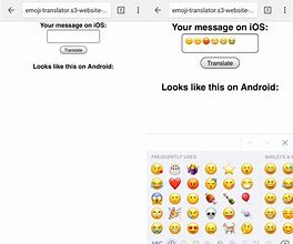 Image result for Android Emoji Translator
