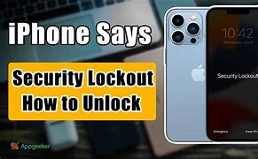 Image result for Security LockOut iPhone