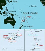 Image result for Fiji Tonga Map