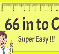 Image result for 66 in Cm