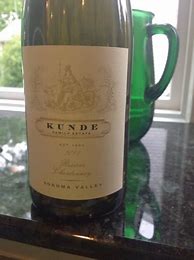 Image result for Kunde Estate Chardonnay C S Ridge