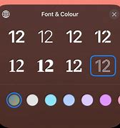 Image result for iPhone Update Clock Font