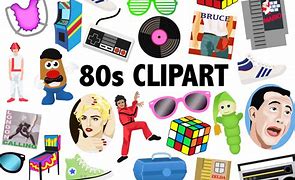 Image result for 1980s ClipArt