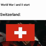 Image result for Switzerland WW2 Meme