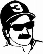 Image result for Dale Earnhardt 3 Clip Art