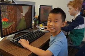 Image result for Kids Playing Minecraft