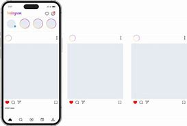 Image result for Template of Instagram Post On Cell Phone