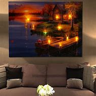 Image result for Backlit Wall Art