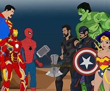 Image result for Funny Superhero Cartoon Characters